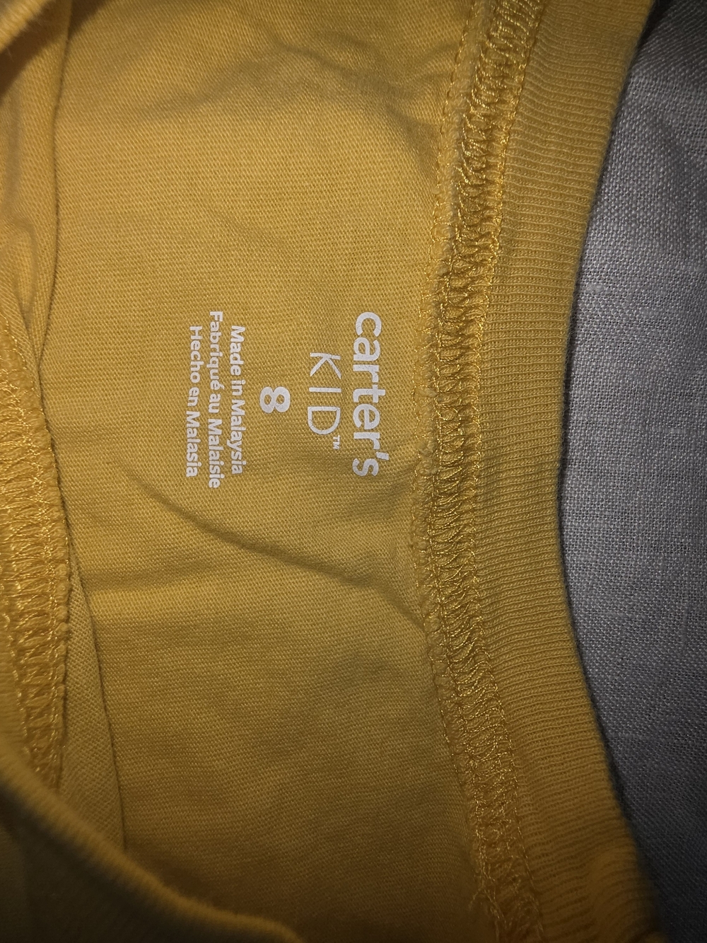 Carter's Yellow Long-Sleeve Shirt with Blue Monster Truck Graphic - Picture 2 of 4